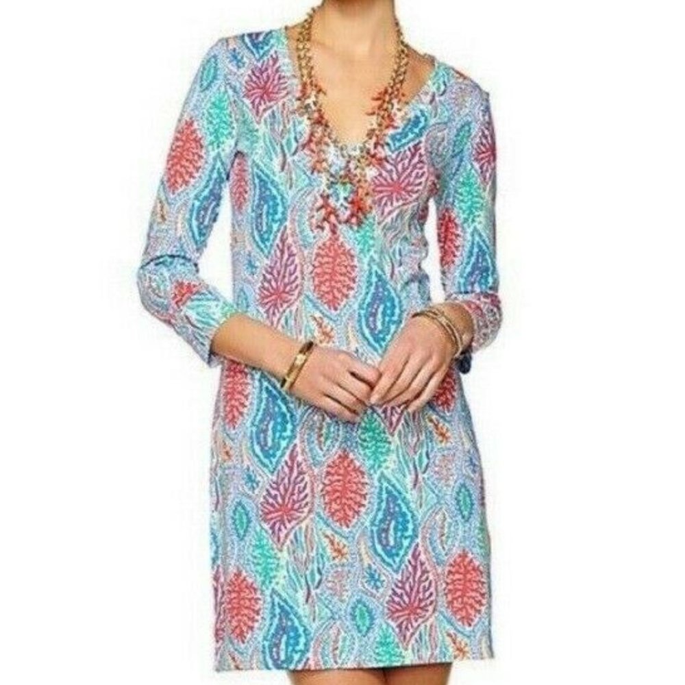 New Lilly Pulitzer Let Minnow Christie Knit Dress
